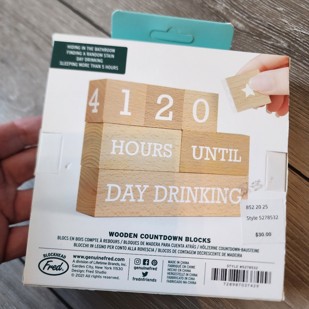 New Baby Countdown Blocks - Picture 14 of 15